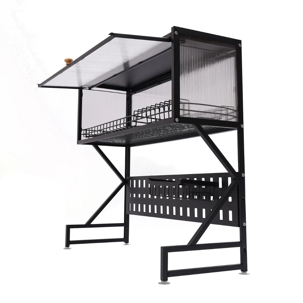 🧡 ¡OFERTA LIMITADA! 50% DE DESCUENTO – ESCURRIDOR DE PLATOS PREMIUM