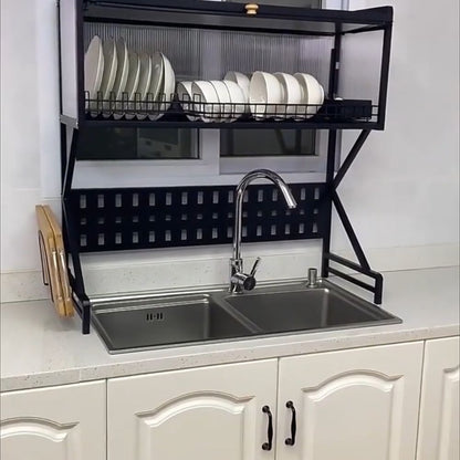 🧡 ¡OFERTA LIMITADA! 50% DE DESCUENTO – ESCURRIDOR DE PLATOS PREMIUM