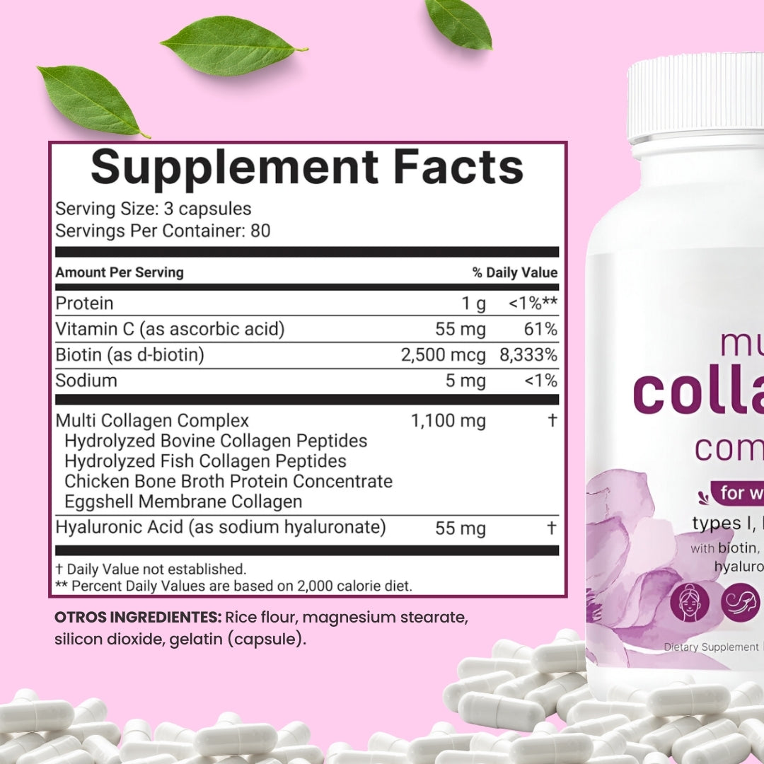 MULTI COLLAGEN PEPTIDES EN CÁPSULAS ORIGINAL