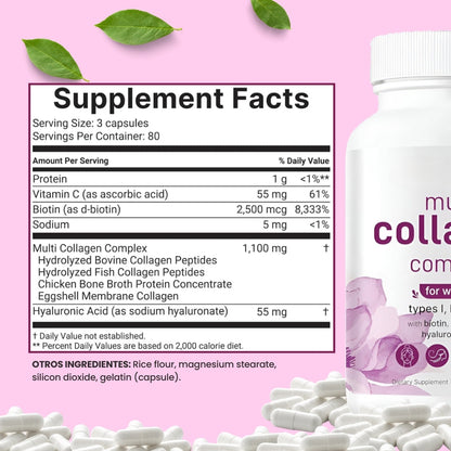 MULTI COLLAGEN PEPTIDES EN CÁPSULAS ORIGINAL